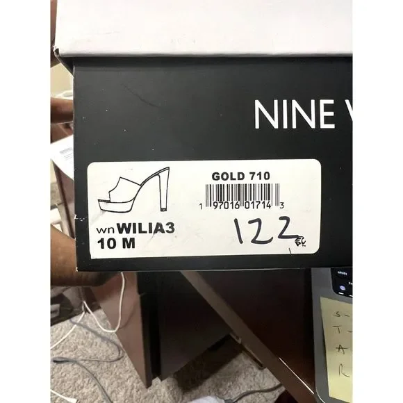 NINE WEST Women's Wilia Platform Slide Sandals SZ 10M: NEW IN BOX - Picture 8 of 9